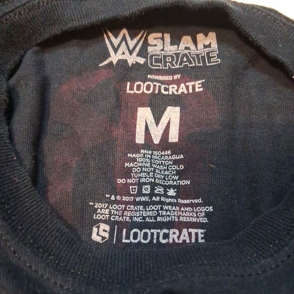 WWE Slam Crate Roman Reigns Protect The Yard T-Shirt  Loot Crate Sz L - Picture 4 of 6